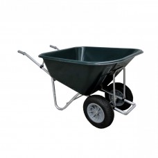 Stalkruiwagen Basis 160L dubbel wiel